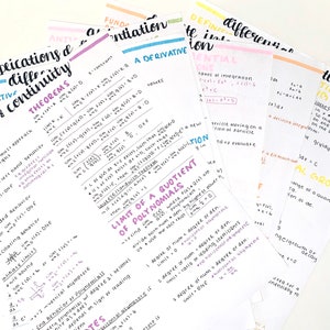 Calculus Notes
