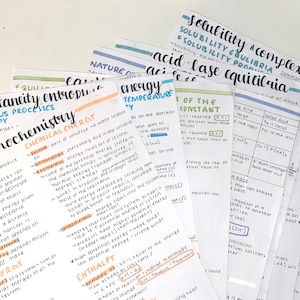Chemie Notizen