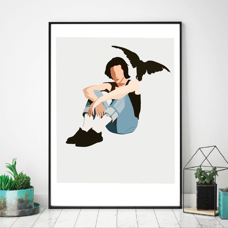 Conan Gray Heather wall print