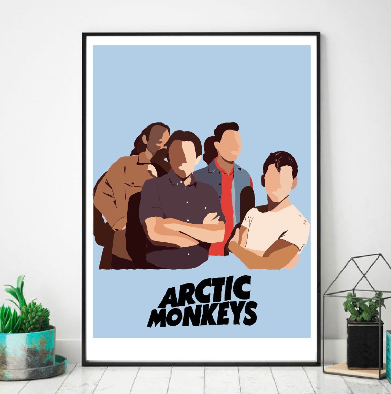 Arctic Monkeys wall print Etsy