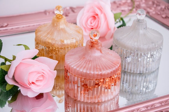 Rose gold trinket dish best sale