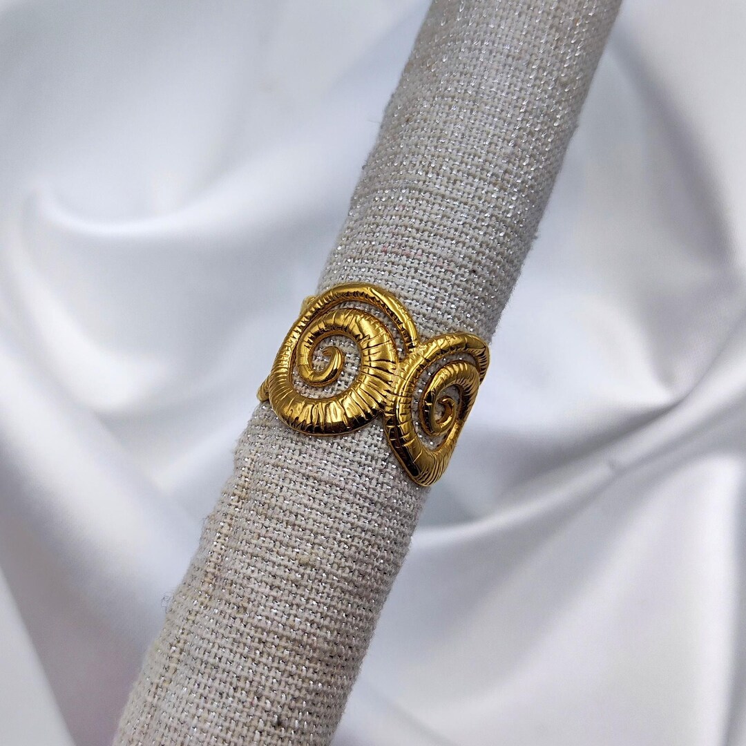 Snail Shell Rings Stainless Steel Snail Shell Ring LE FRIOUL - Etsy