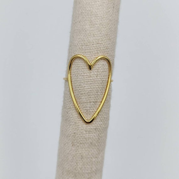 Bague cœur acier inoxydable CUCURON