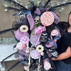 Halloween Door Wreath