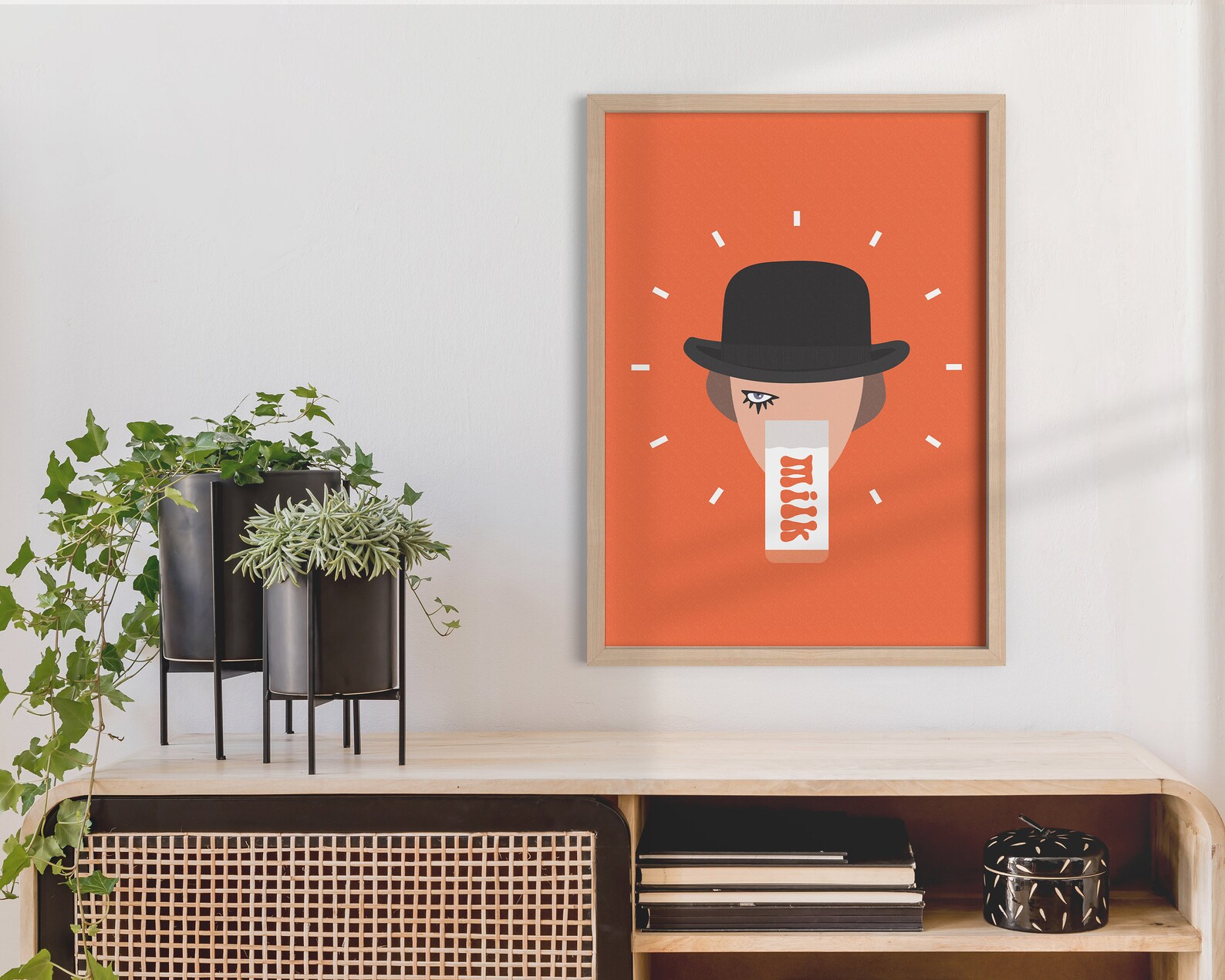 A Clockwork Orange Minimalist Giclee Art Print Film Poster - Etsy