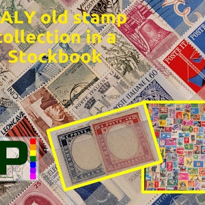 OLD ITALY Stockbook | Small collection on 5 pages |