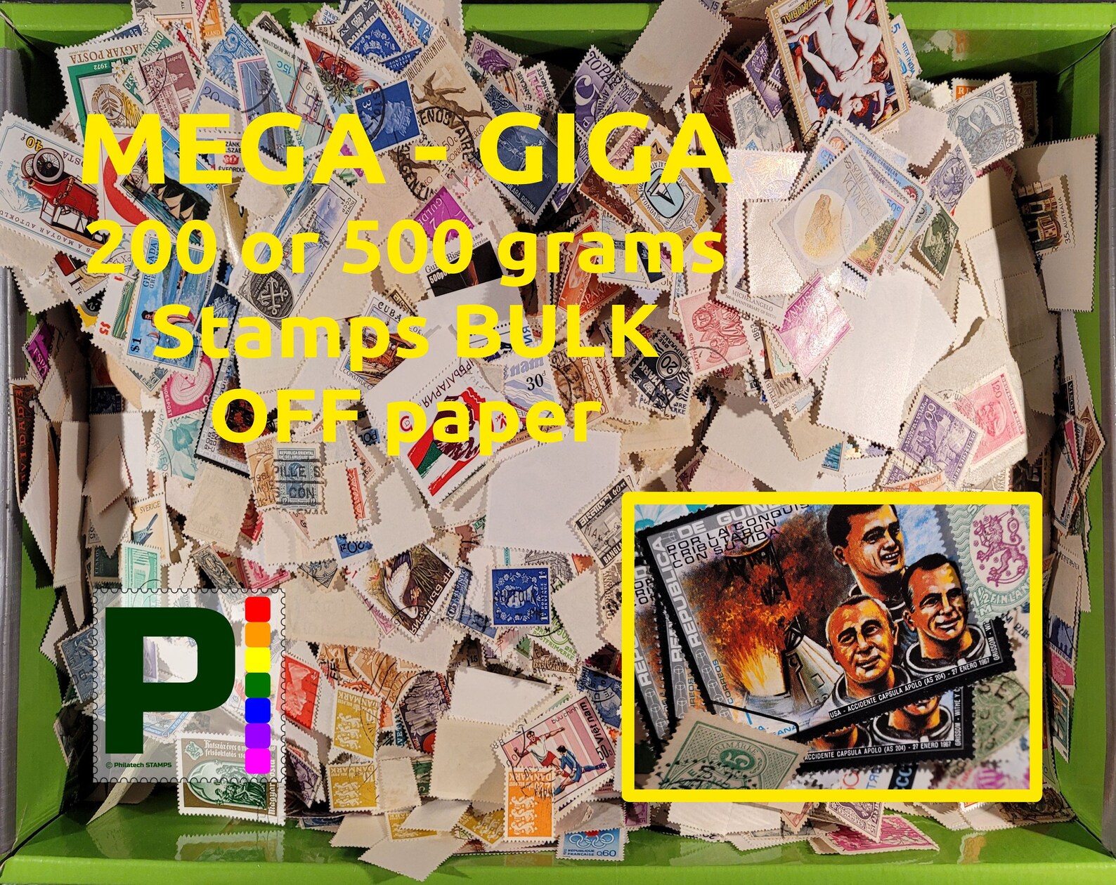 MEGA Stamps GIGA Stamps Bulk 200 or 500 grams Postage Etsy