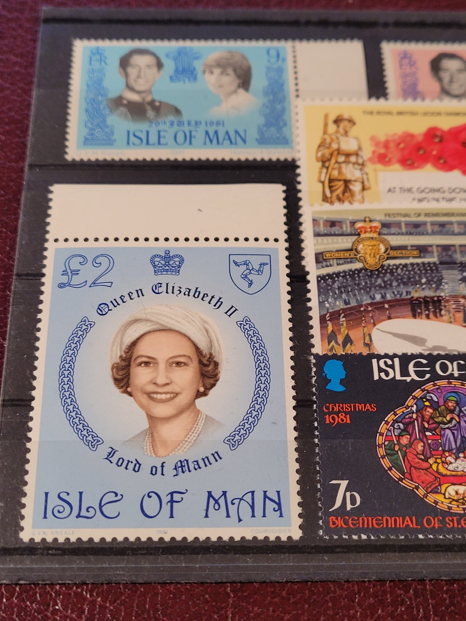 Isle of MAN Stamp SETS 1981 2 Pounds High Value Postage Etsy