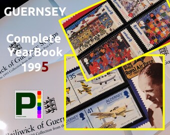 GUERNSEY Yearbook 1995 | Channel Islands | Postage Stamps |