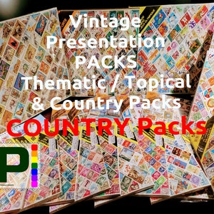 Countries | Country, World SETS | Vintage Presentation Packs |