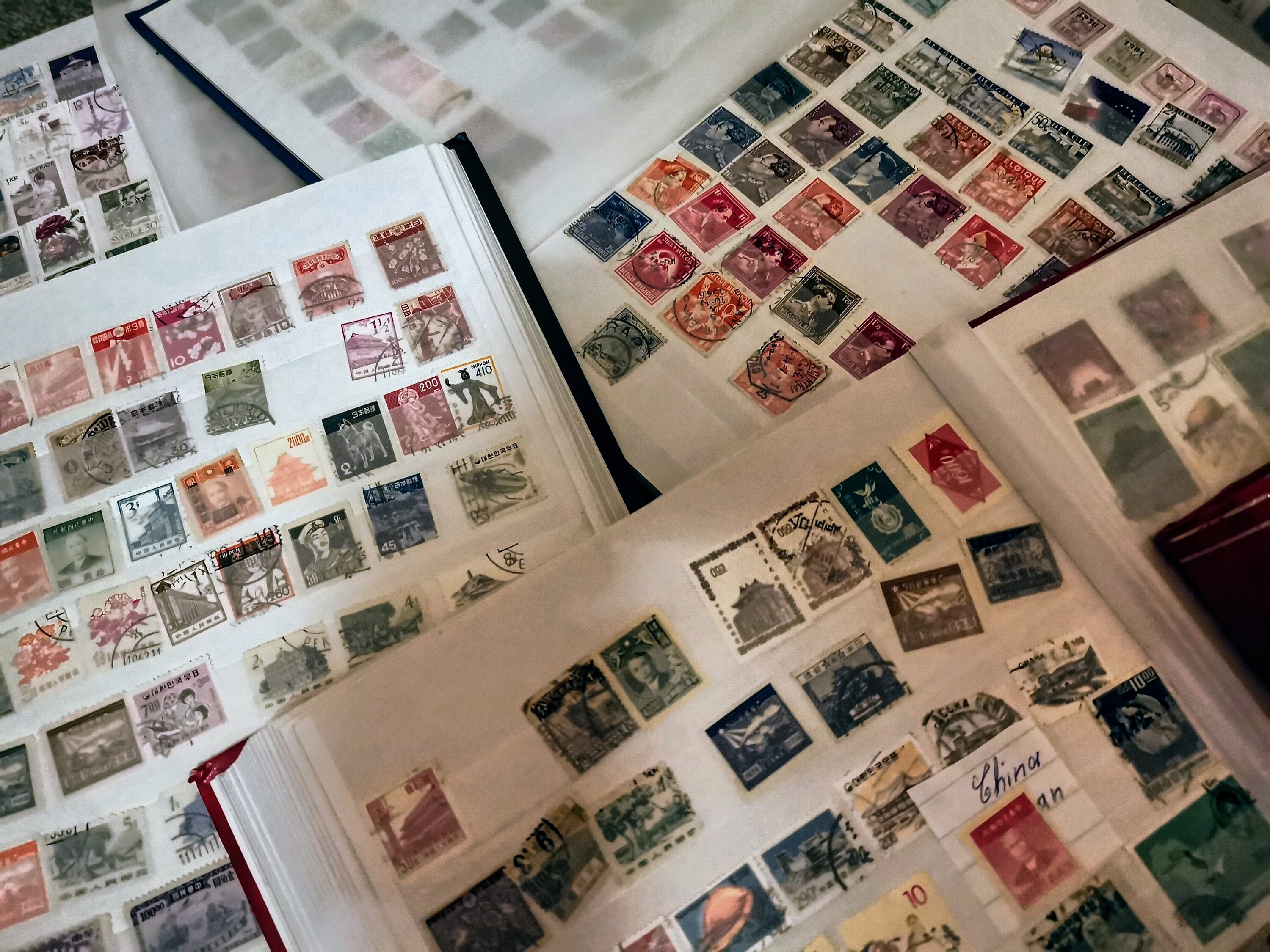 GIANT Stamp Collection in 1 oz quantities Vintage colorful Etsy