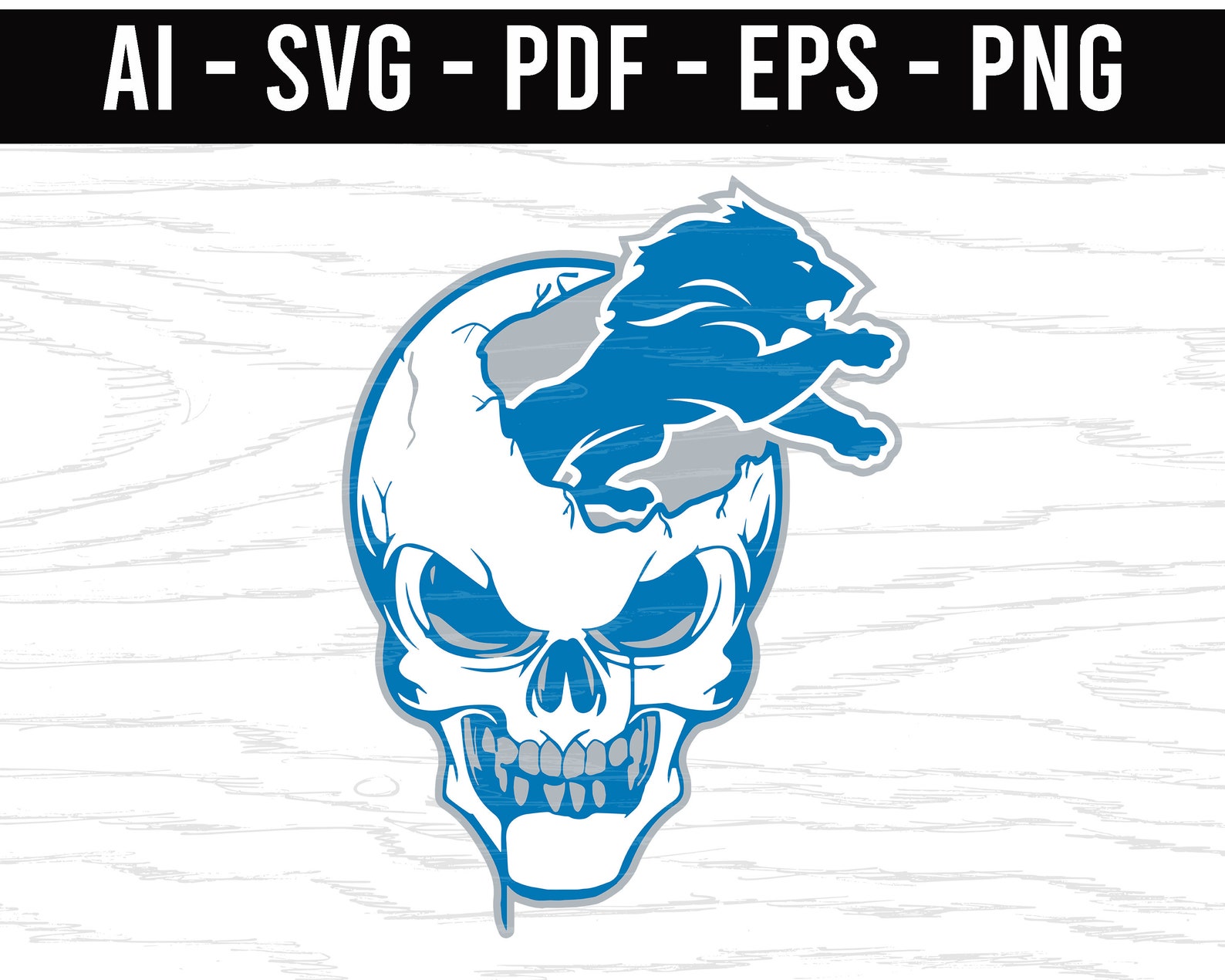 Free Free 226 Detroit Lions Logo Svg SVG PNG EPS DXF File