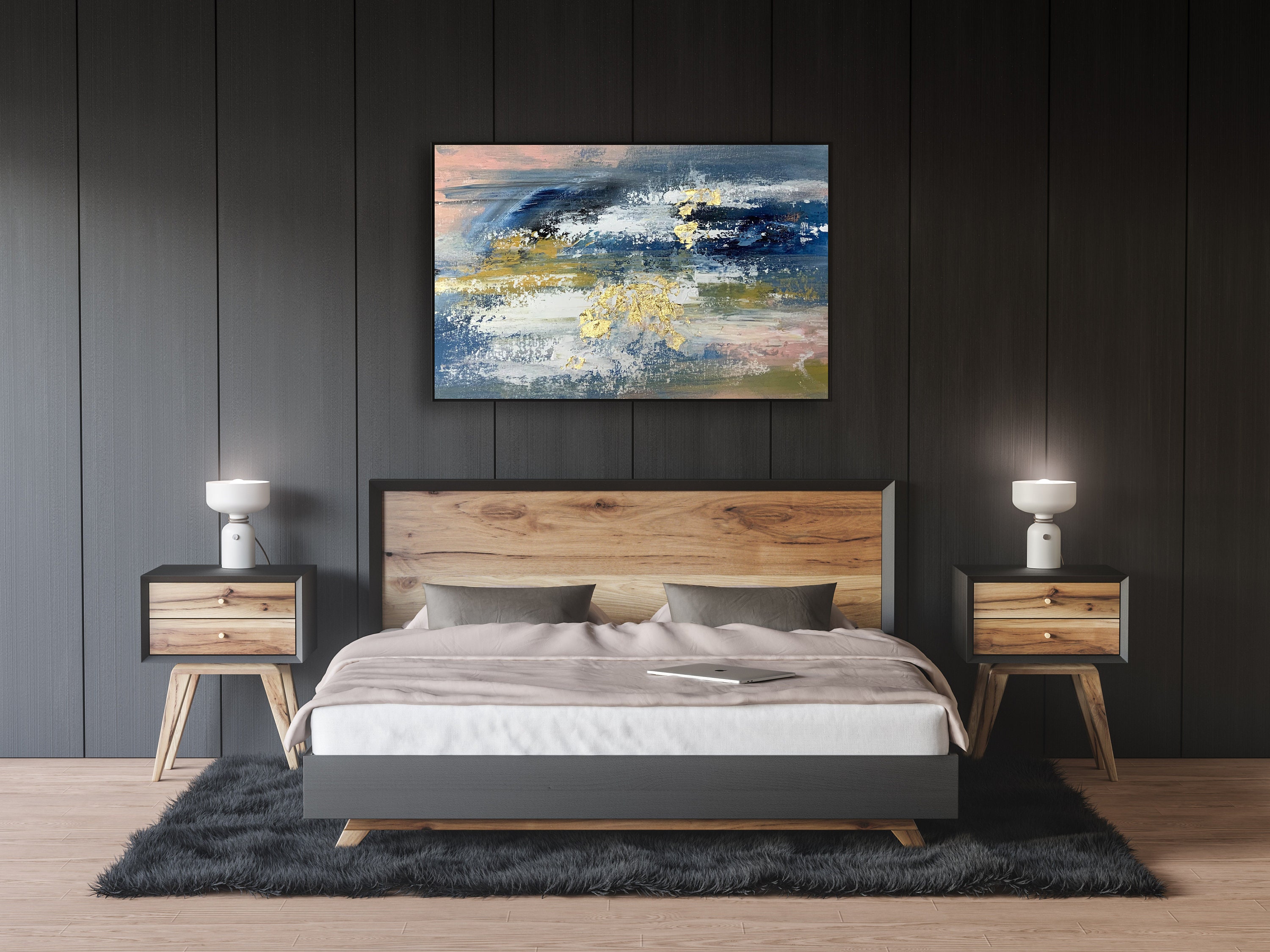 Large Modern Wall Art PaintingLarge Abstract artoriginal | Etsy