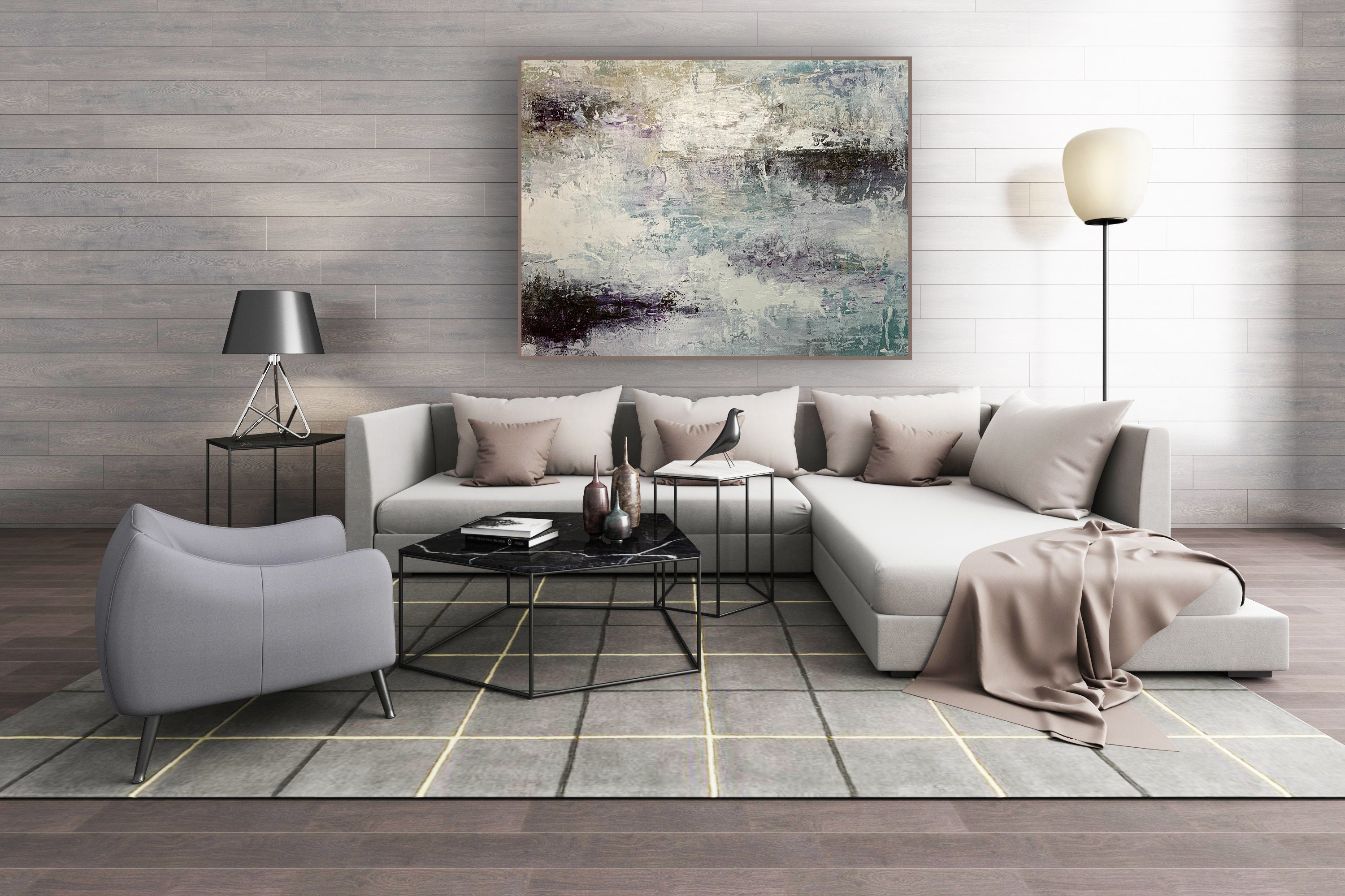 Extra Large Modern Wall Art PaintingLarge Abstract Acrylic | Etsy