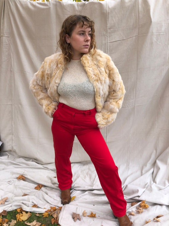 Genuine fur jacket