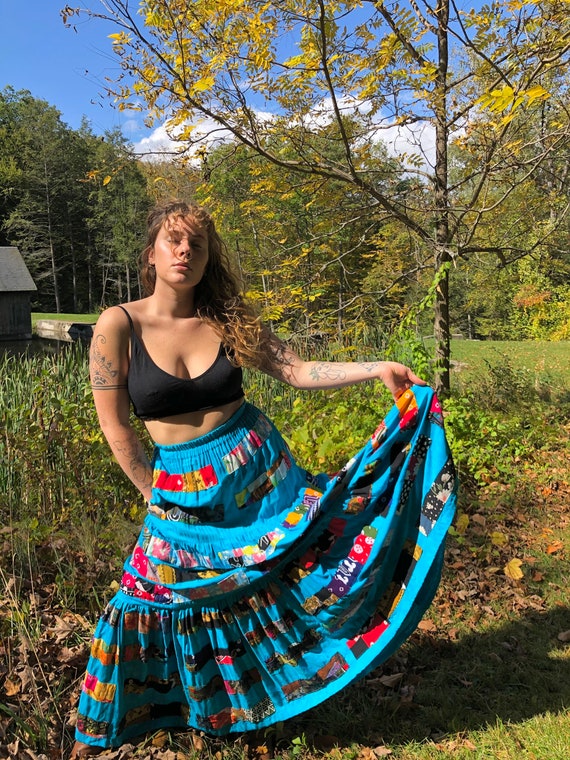 Patchwork skirt