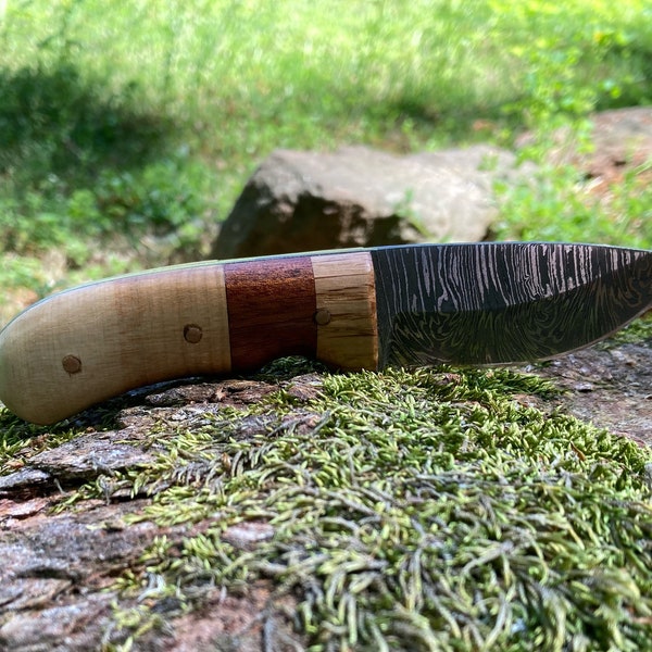 Drop Point Knife Template Etsy Drop Point Knife Template Etsy