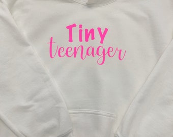 tiny teenager sweatshirt dress