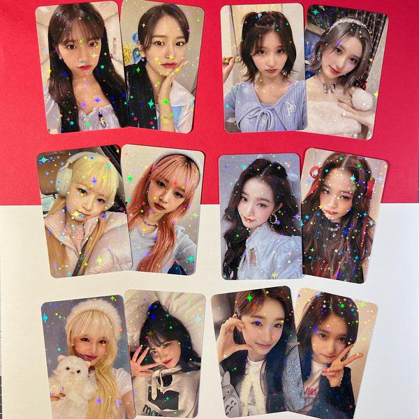 IVE Sparkle Holographic Photocards