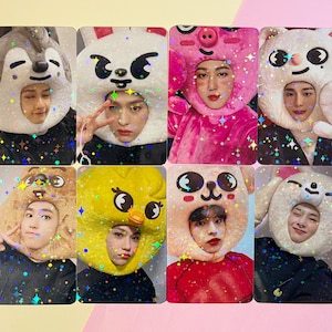 STRAY KIDS Skzoo Holographic Photocards