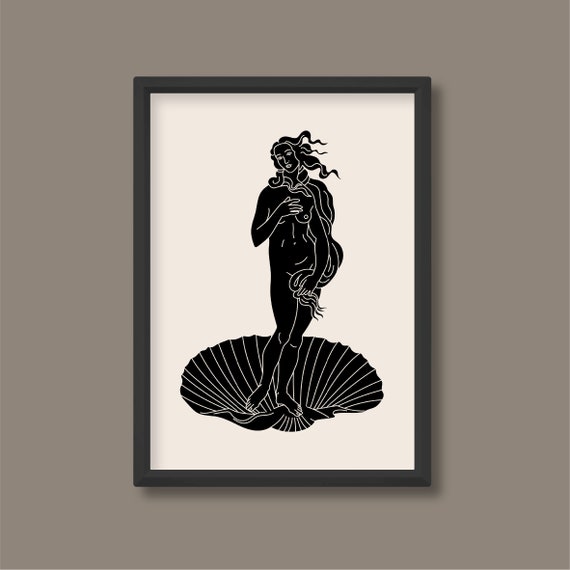 Sandro Botticelli Modern Inspired Exhibition Poster | the