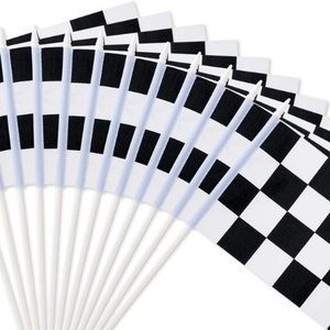 Race Car Party Checkered Flags  Race Car Birthday Decorations Race Car Party Checkerboard 1st Birthday Traffic Jam Race Car Baby Shower