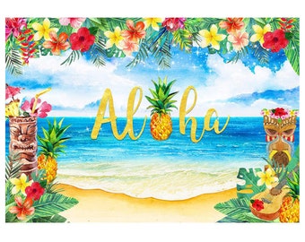 Sensfun Aloha Luau Party Backdrop Tropical Hawaiian Flowers Rustic Wood Sculpture Photography Background Summer Beach Musical Prom Birthday Party Cake Table Decorations Banner Photo Shoot Props 8x6ft Sensfun Aloha Luau Party Backdrop Tropical Hawaiian Flowers Rustic Wood Sculpture Photography Background Summer Beach Musical Prom Birthday Party Cake Table Decorations Banner Photo Shoot Props 8x6ft