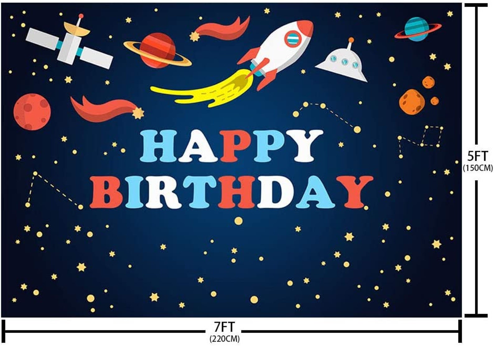 Weltraum Geburtstag Party Kulisse Galaxie Dekor Space Decor Etsy