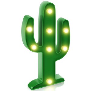 Cactus Party Cactus LED  Light Decor  Cactus Party Decor Cactus Party Cinco De Mayo Fiesta Party Decor Fiesta Birthday Decorations