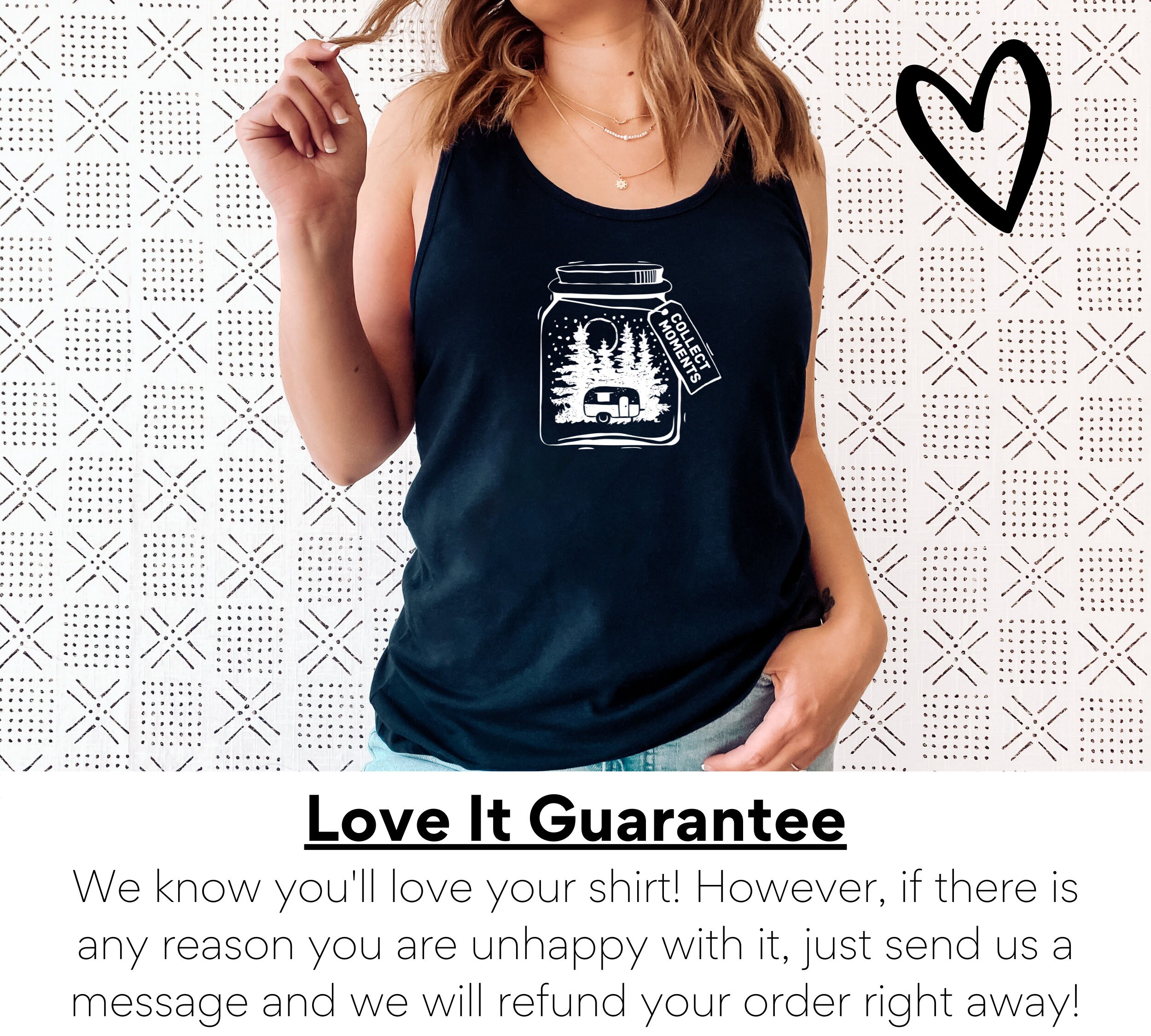 Cute Camping Tank Top for Women Collect Moments Tank for Etsy