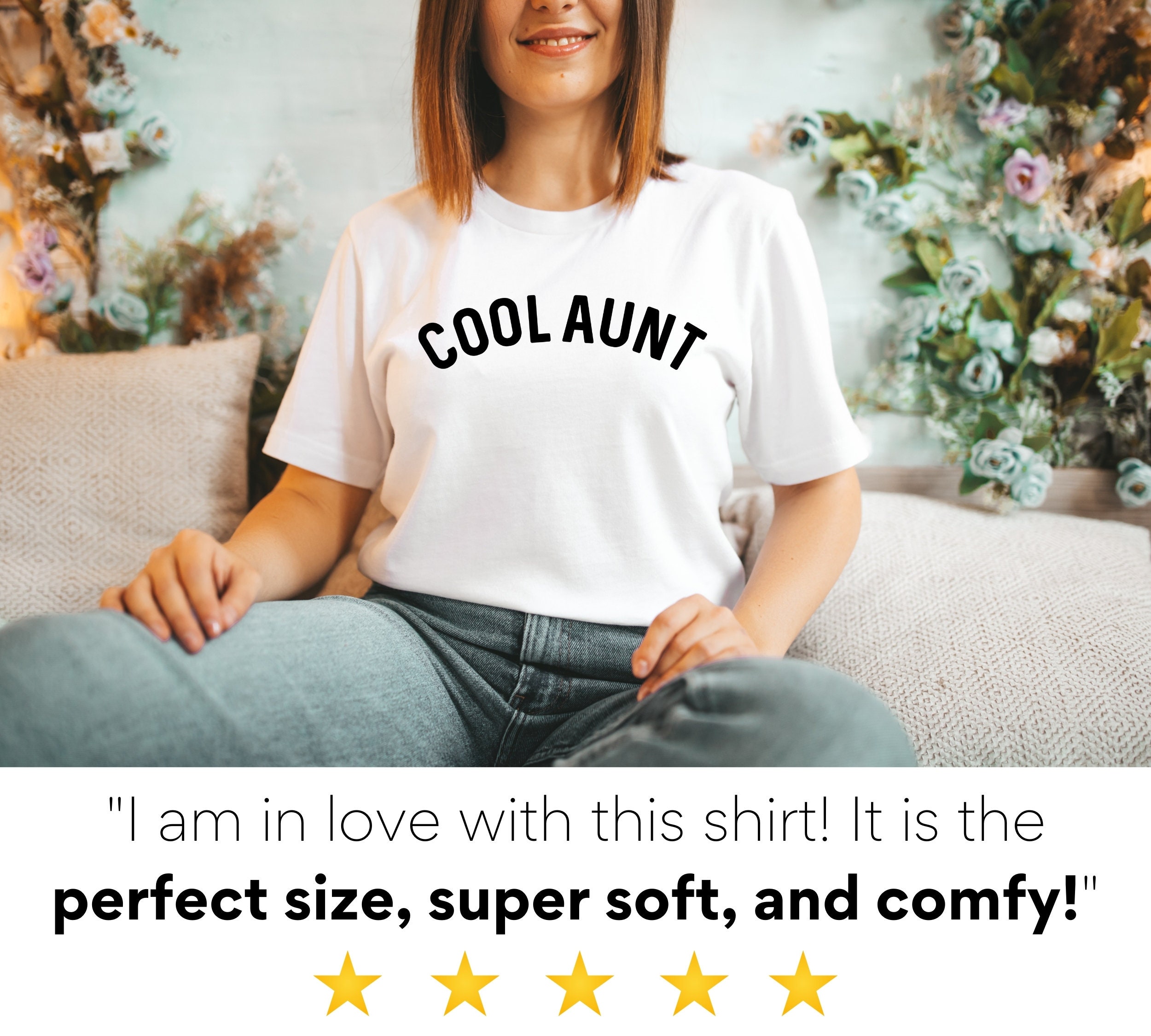 Cool Aunt Shirt for Women Aunt T Shirt 