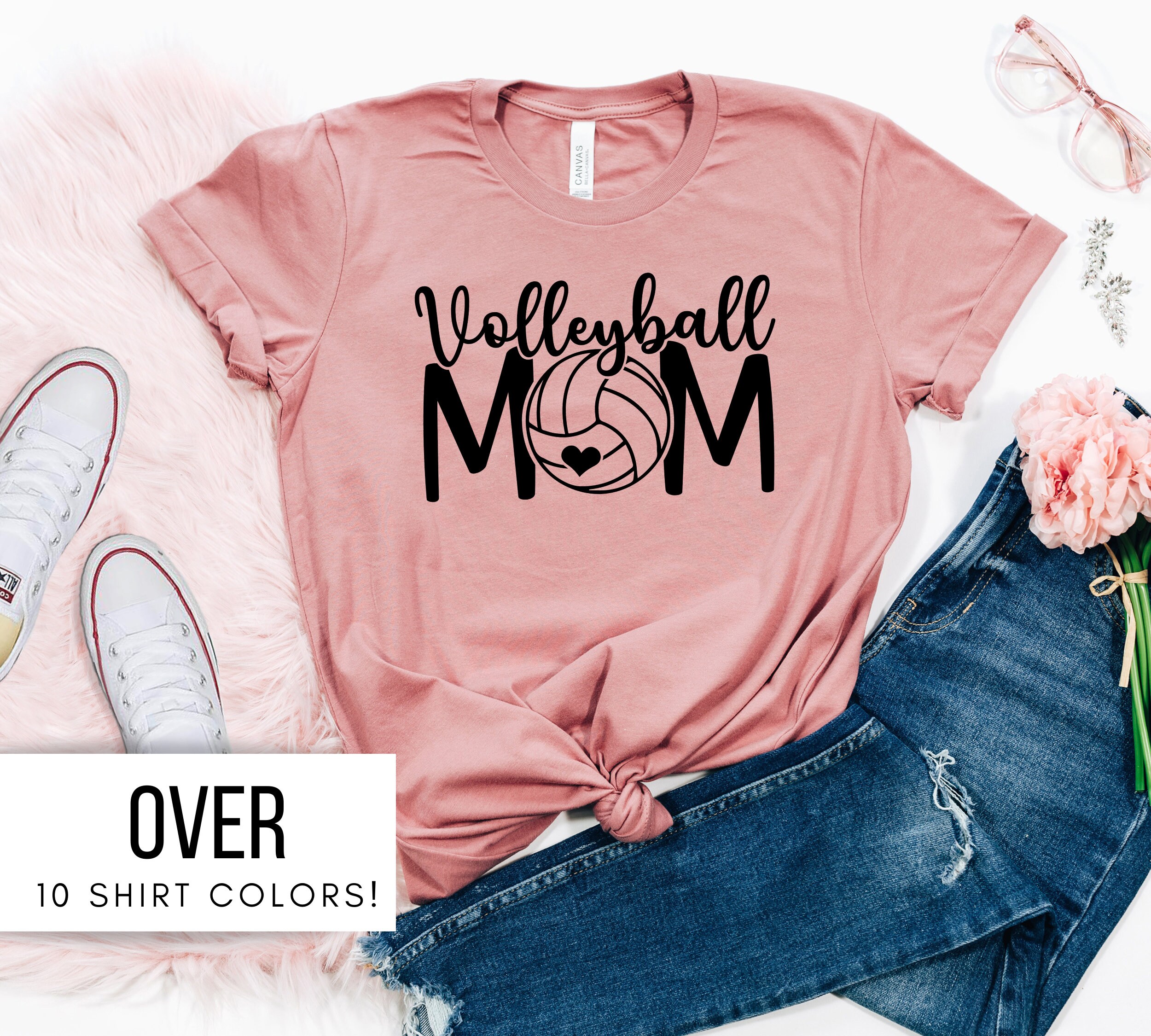 Volleyball Mom Shirt for Mom Gift Volleyball Mom T Shirt for Etsy