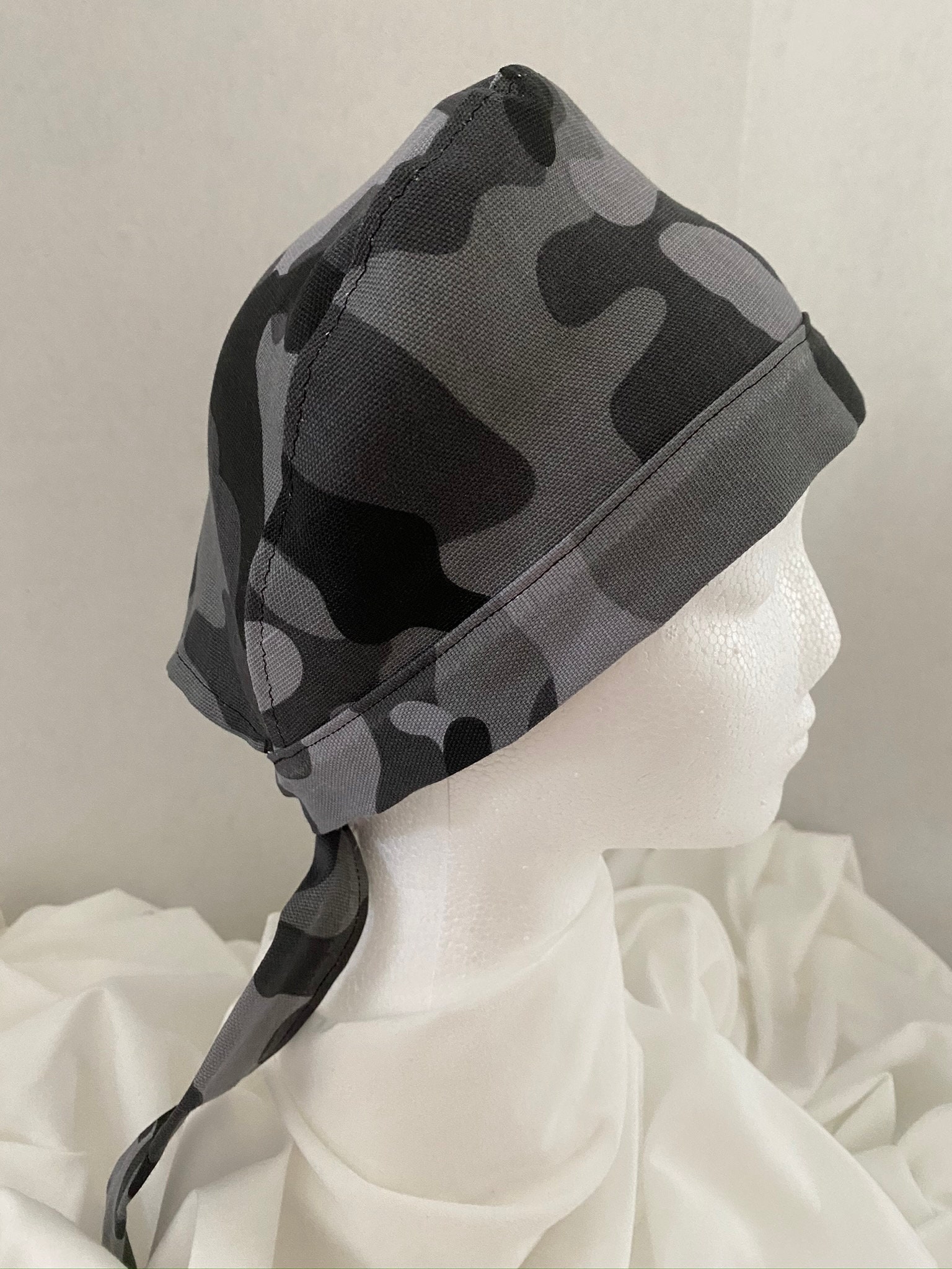 Scrub Cap Unisexcamoflouage Print Etsy Australia