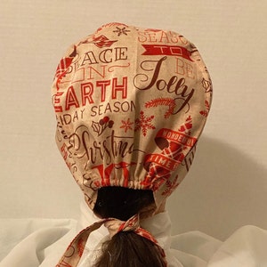 Unisex Scrub Cap-Christmas Joy