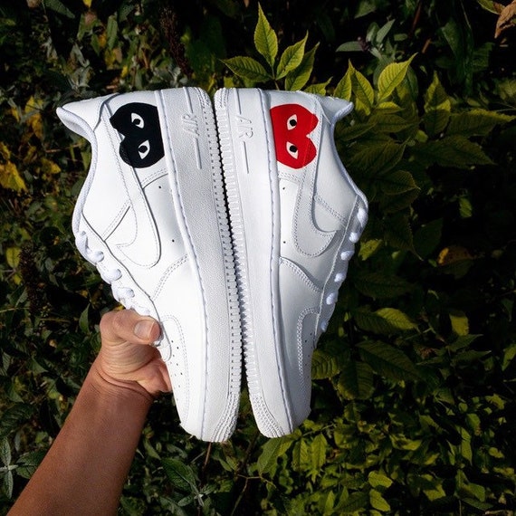 custom nike air force 1 cdg