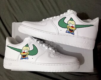air force 1 simpsons custom