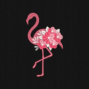 Birds Embroidery Design, Designs Flamingo