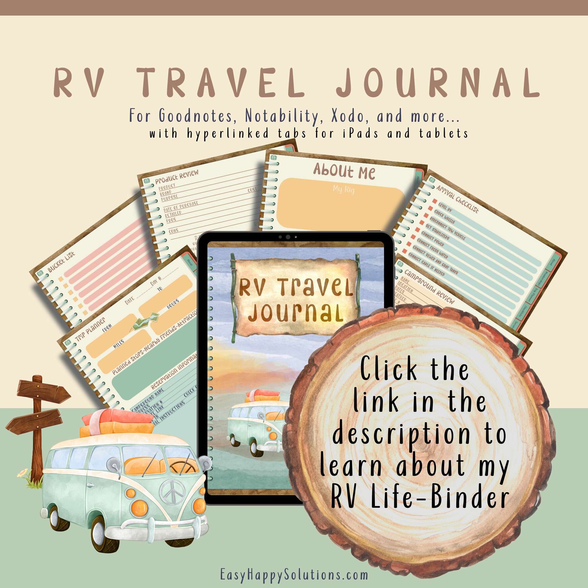 RV Shopping List - Etsy