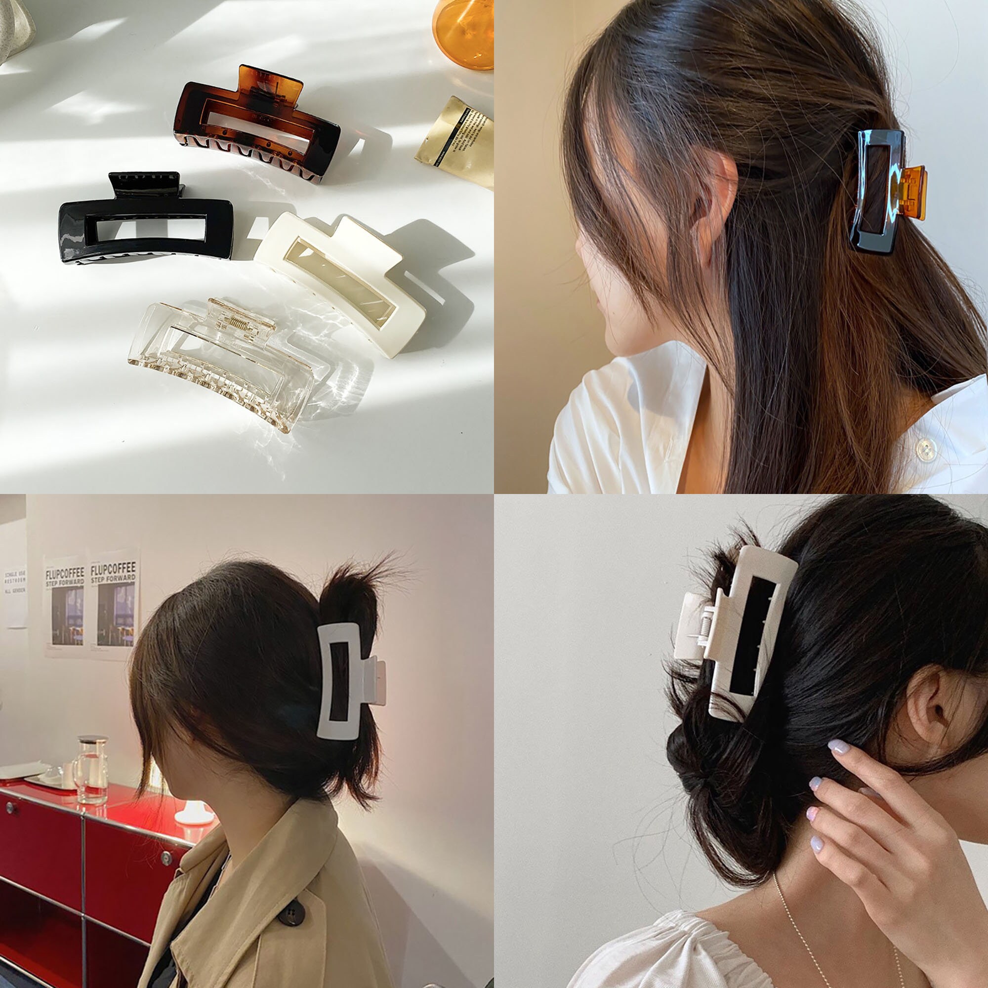 Large Size Hair Clamp ClipsElegant French Hair ClawSummer Etsy