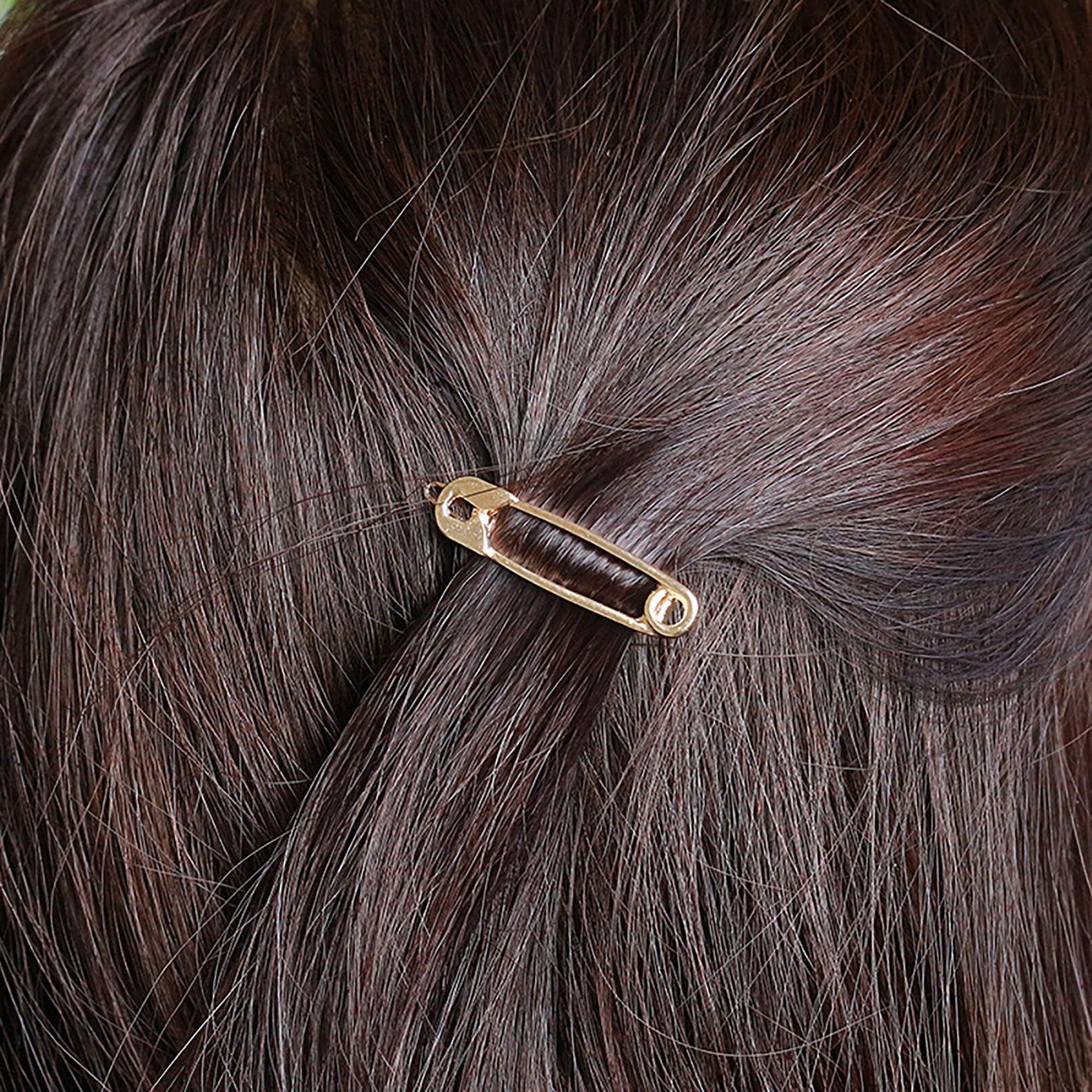 Pin Metal Hair ClipMinimalism Hair ClipGold Silver Hair Etsy