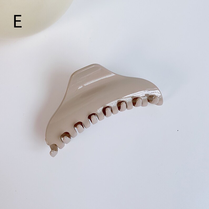 Acetate Hair Claw,Hair Clip French,Girlish Hair Clip,Bath Hair Claw INS Acrylic Hair Claw,Tortoise Hair Claw Transparent Hair Claw
