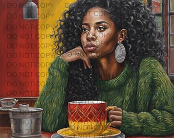 Celebration of Black History/ Black Woman/ Black History PNG Digital File