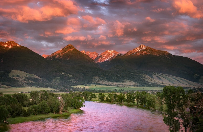 Paradise Valley Montana Etsy
