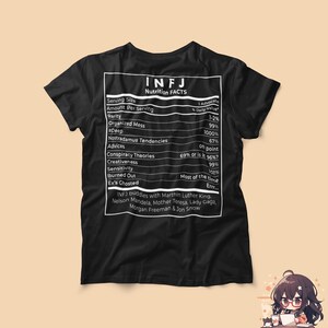 INFJ Nutrition Facts T-Shirt