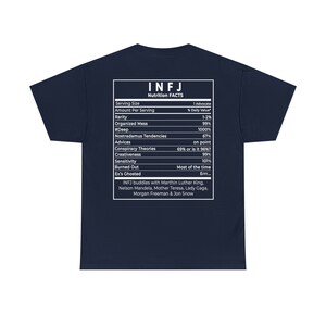 INFJ Nutrition Facts T-Shirt