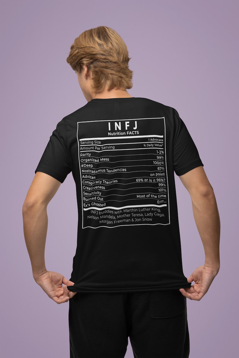 INFJ Nutrition Facts T-Shirt