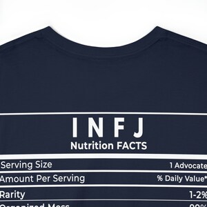 INFJ Nutrition Facts T-Shirt