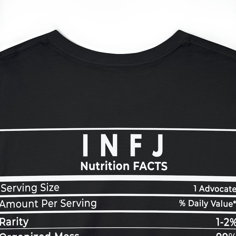 INFJ Nutrition Facts T-Shirt