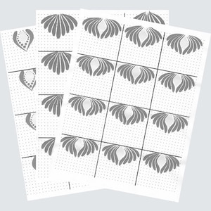 40 Mandala Brushstrokes Practice Pattern Sheets image 2