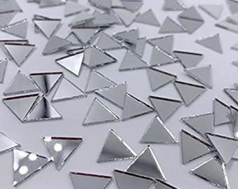 150pcs Mirrors Triangle Shaped for Mandala Painting